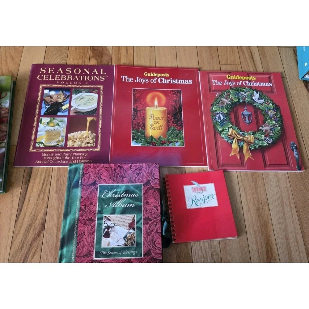 Lot of 9 Vtg Christmas Cookbooks Southern Living, Guideposts, Good Housekeeping - Picture 2 of 6